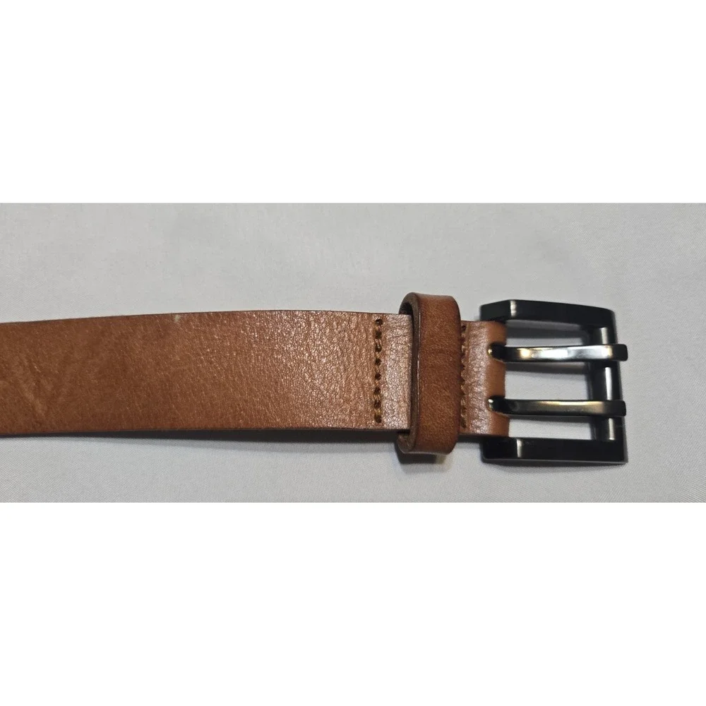 Relic Fossil Dual Pronged XL Genuine Leather Brown Belt 1